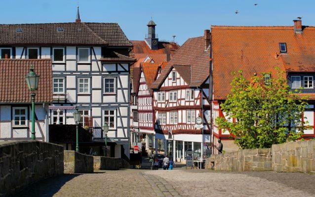 Ferienwohnung Bartenwetzerbruecke Melsungen Esterno foto