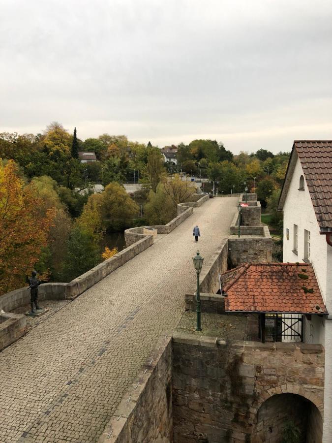 Ferienwohnung Bartenwetzerbruecke Melsungen Esterno foto